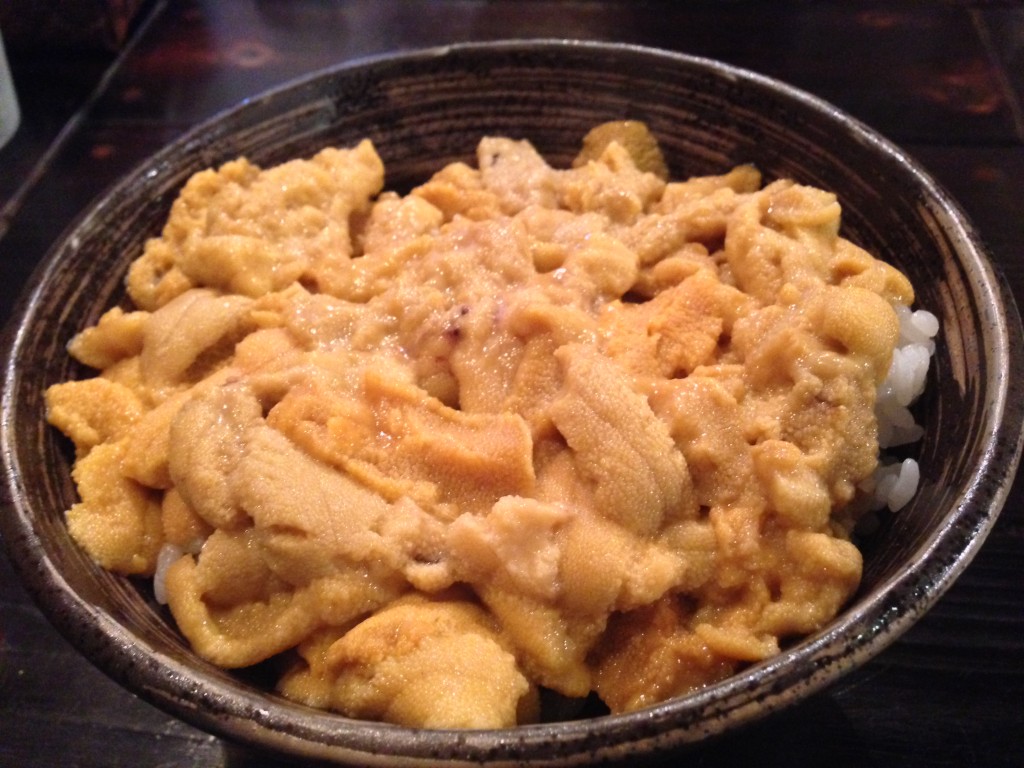 朝うにぶっかけ丼